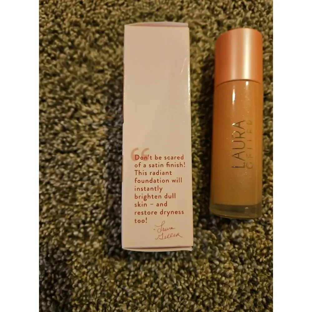 Laura Geller Balance N Glow Hydrating‎ Liquid Foundation 0.9 Oz MEDIUM NEW